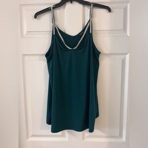 Torrid Green Asymmetrical Camisole Top